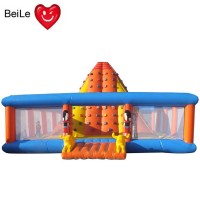 PVC Tarpaulin Inflatable Rock Climbing Inflatable Sports Game On Sale