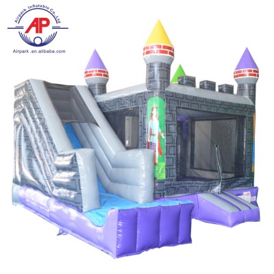 inflatable combo slide jumper bouncer jumping bouncy castle bounce house with slide