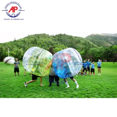 giant window inflatable human bumper bubble zorb ball soccer for sale