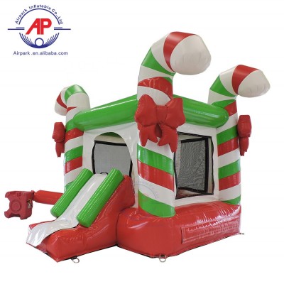 Christmas promotion mini inflatable jumping castles bouncer for sale