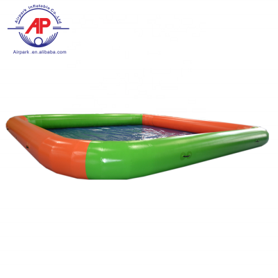 PVC tarpaulin large inflatable square swimming pool for rental sale