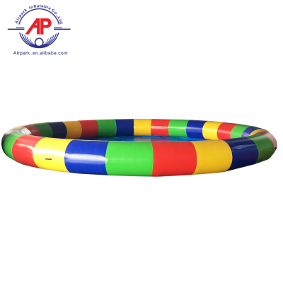 Airpark large garden inflatable water pool swimming slide for water park