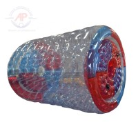 Walking roller human inflatable bumper bubble ball