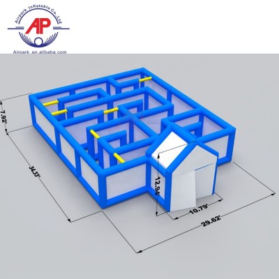 custom exhibition house inflatable castle adult maze