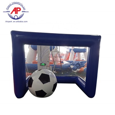 football game inflatable water polo mini soccer nets goal post for water polo